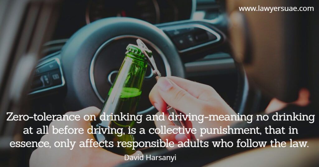 Drinking and Driving Laws in Dubai