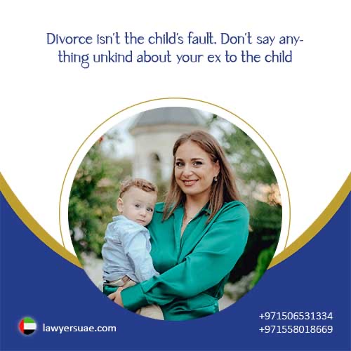 divorce is not child fault
