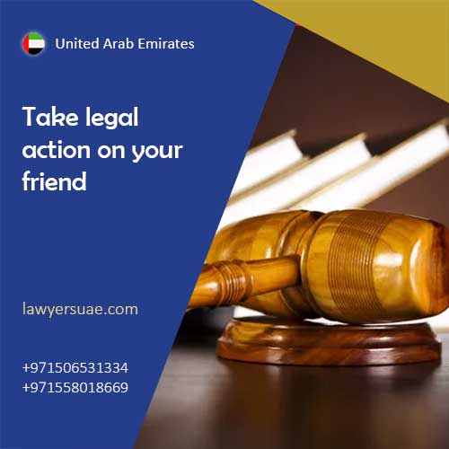 take legal action
