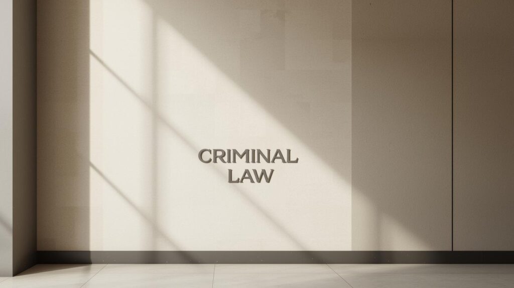criminal law office
